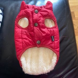 Used pup red jacket